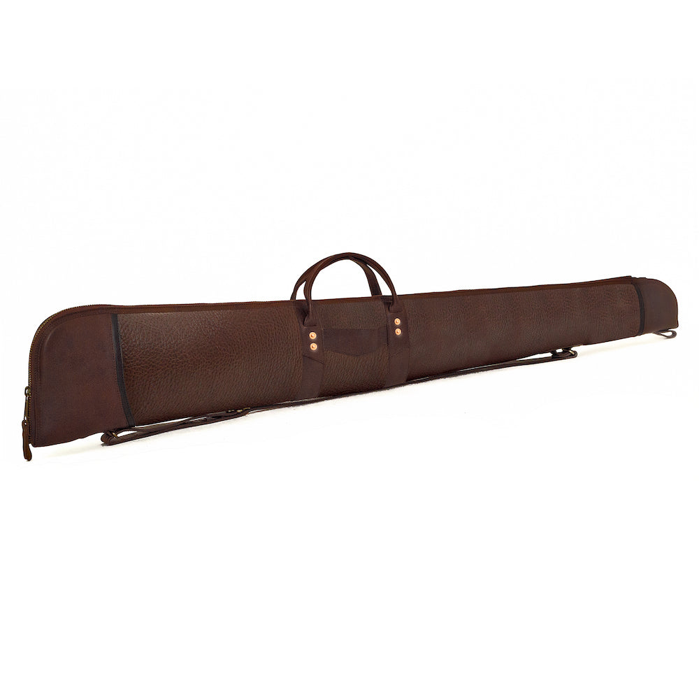 White Wing Leather Hunting Shotgun Case-Bags > Hunting & Outdoor > Leather-Espresso-Mission Mercantile Leather Goods
