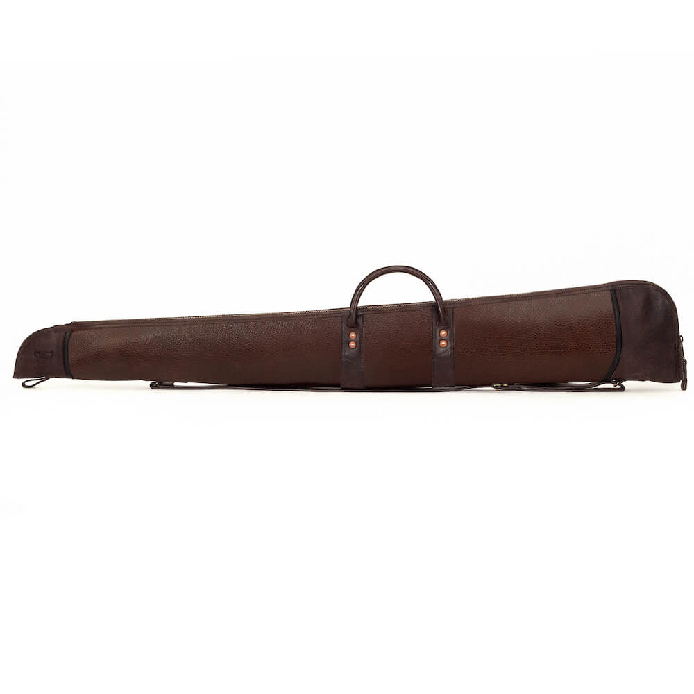 White Wing Leather Hunting Shotgun Case-Bags > Hunting & Outdoor > Leather-Espresso-Mission Mercantile Leather Goods