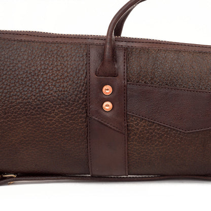 White Wing Leather Hunting Shotgun Case-Bags > Hunting & Outdoor > Leather-Espresso-Mission Mercantile Leather Goods