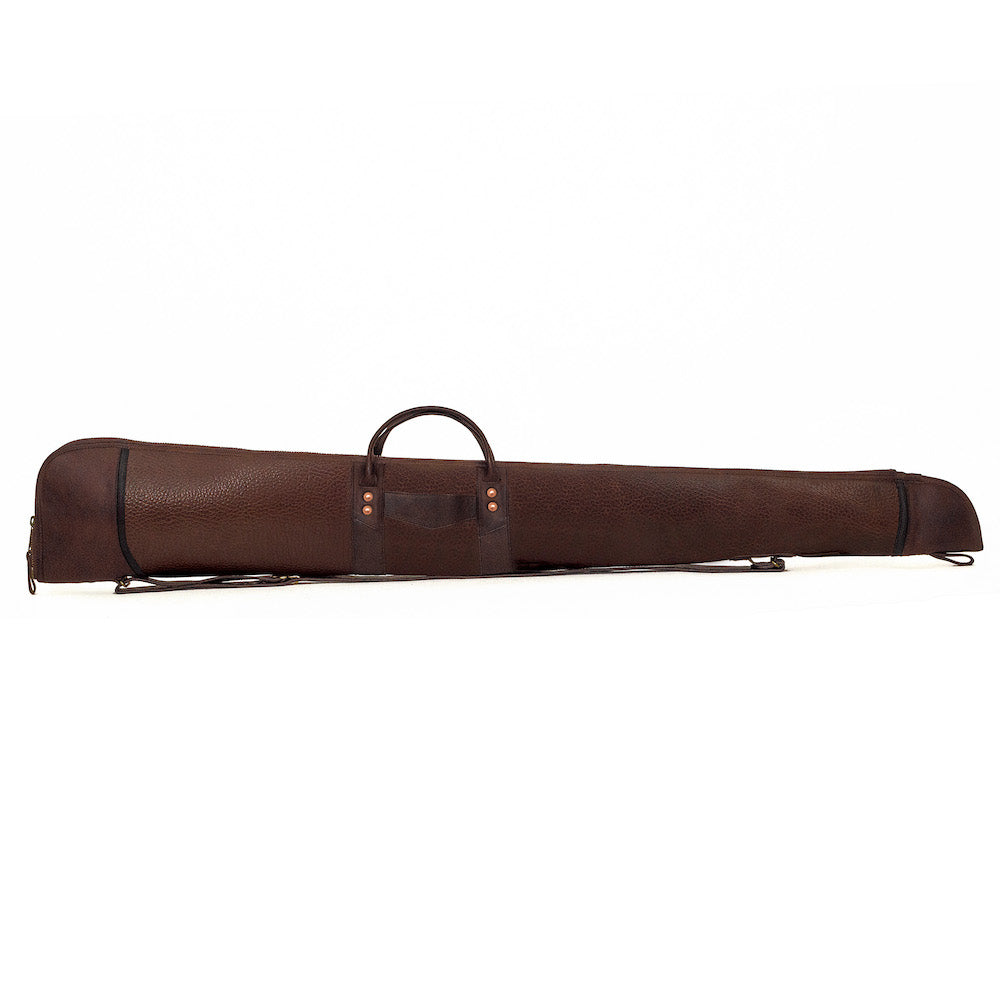White Wing Leather Hunting Shotgun Case-Bags > Hunting & Outdoor > Leather-Espresso-Mission Mercantile Leather Goods