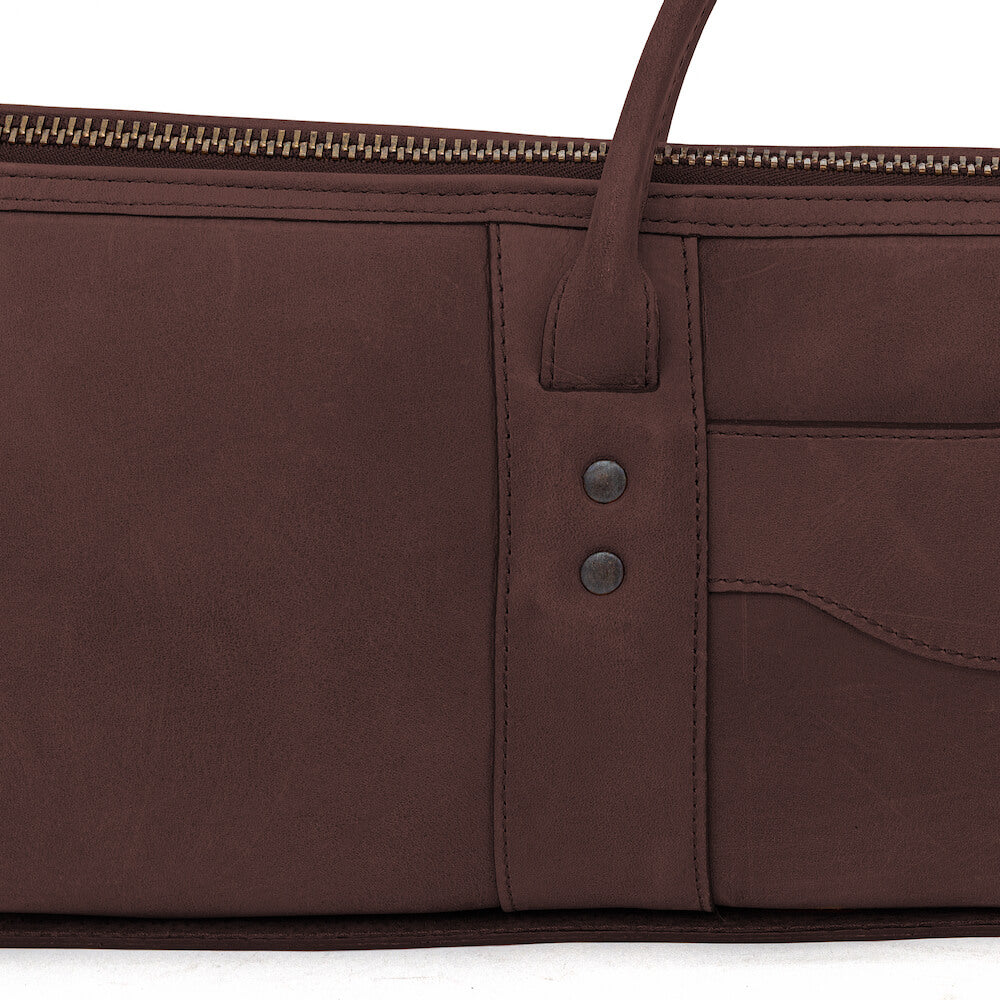 White Wing Leather Hunting Shotgun Case-Bags > Hunting & Outdoor > Leather-Smoke-Mission Mercantile Leather Goods