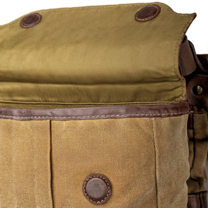 White Wing Waxed Canvas Hunting Bird Bag Trio-Bags > Hunting & Outdoor > Waxed Canvas-Smoke-Brown-XLarge-Mission Mercantile Leather Goods