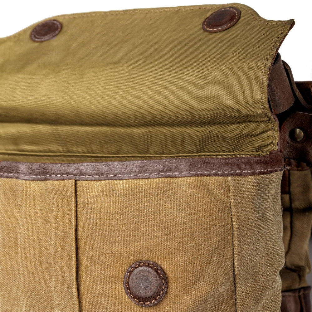 White Wing Waxed Canvas Hunting Bird Bag Trio-Bags > Hunting & Outdoor > Waxed Canvas-Smoke-Brown-Medium-Mission Mercantile Leather Goods