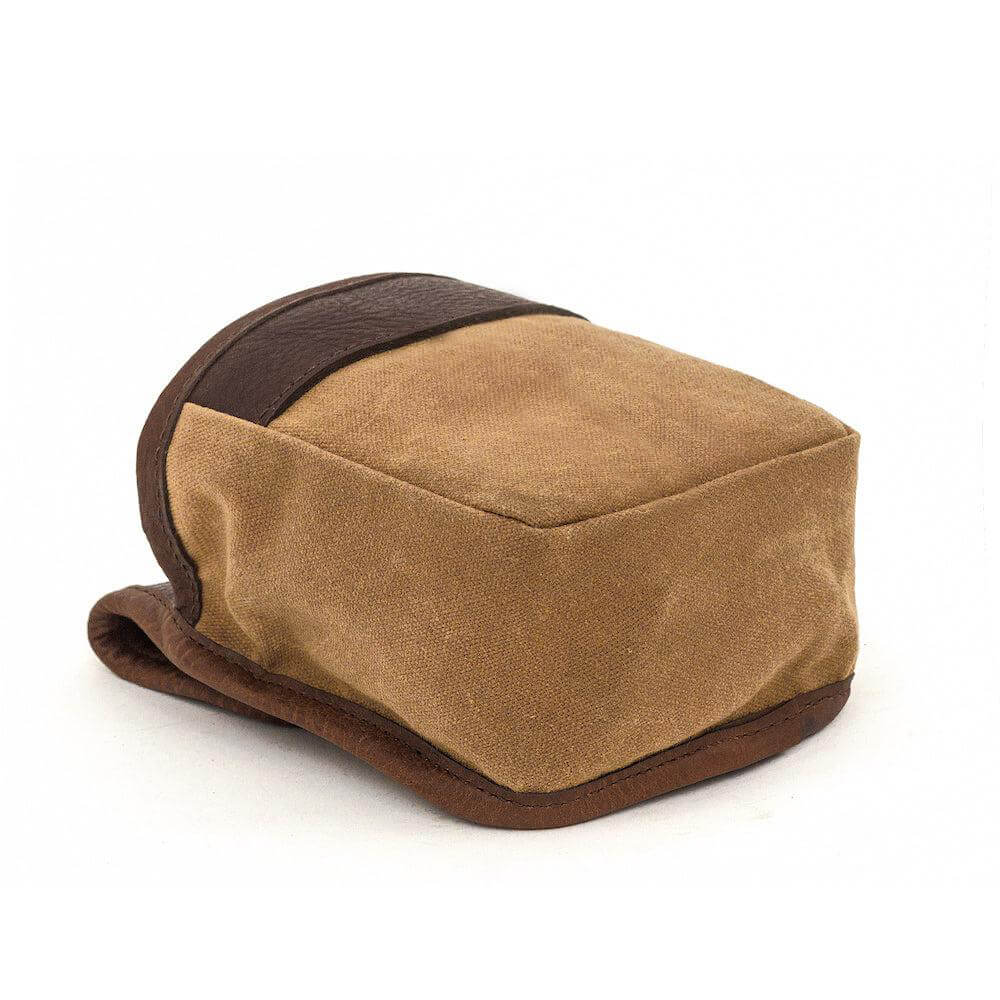 White Wing Waxed Canvas Hunting Single Belt Pouch-Bags > Hunting & Outdoor > Waxed Canvas-White Wing-Smoke-Brown-Mission Mercantile Leather Goods