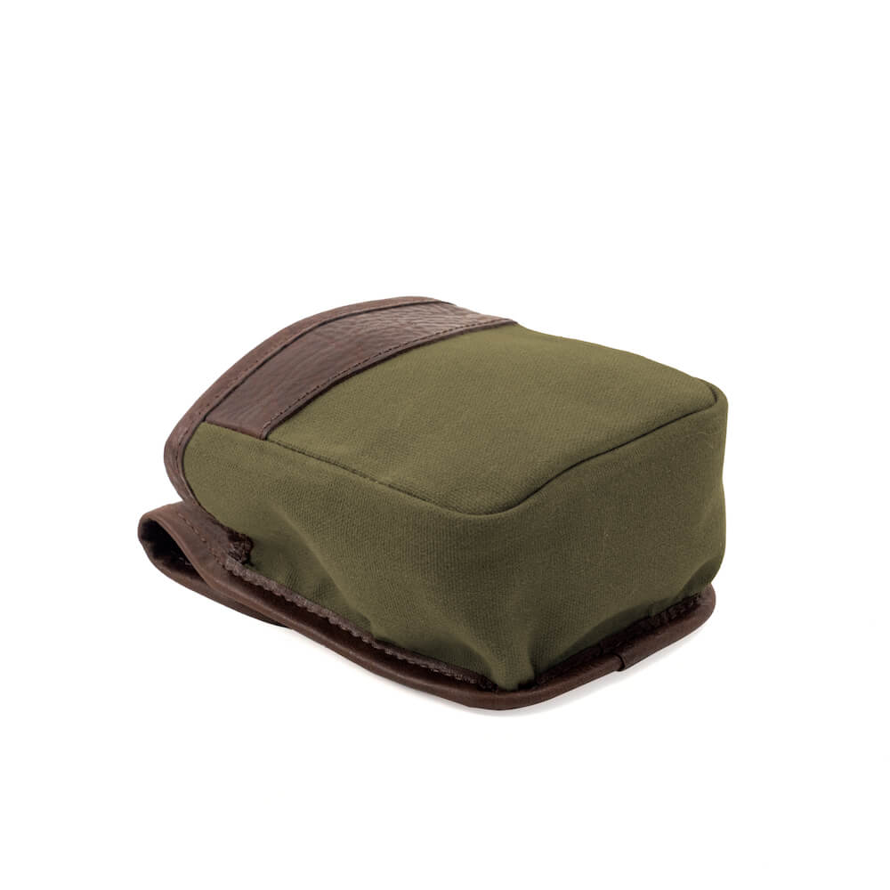 White Wing Waxed Canvas Hunting Single Belt Pouch-Bags > Hunting & Outdoor > Waxed Canvas-White Wing-Smoke-Forest-Mission Mercantile Leather Goods