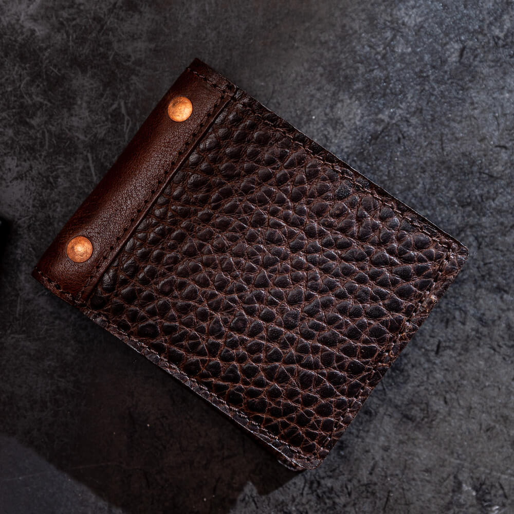 Theodore Leather Bifold Wallet-Accessories > Wallet > Leather-Espresso-Mission Mercantile Leather Goods