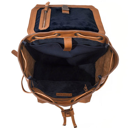 Ellington Leather Backpack-Bags > Backpack > Leather-Maple-Mission Mercantile Leather Goods