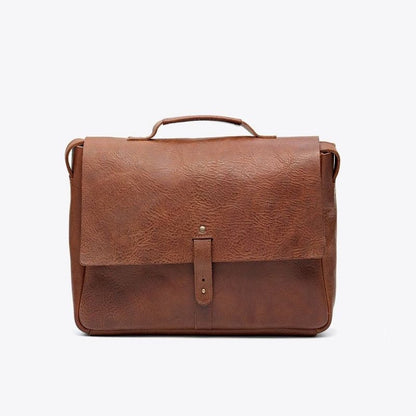 Nisolo Loreto Leather Messenger-Bags > Messenger > Leather-Chestnut-Mission Mercantile Leather Goods