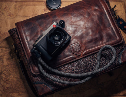 Theodore Leather Messenger-Bags > Messenger > Leather-Espresso-Mission Mercantile Leather Goods