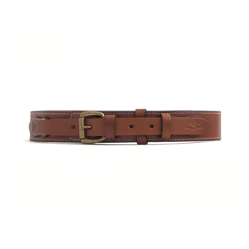 Campaign Leather Ranger Belt > Belts > Leather-Hickory-Xlarge-Mission Mercantile Leather Goods