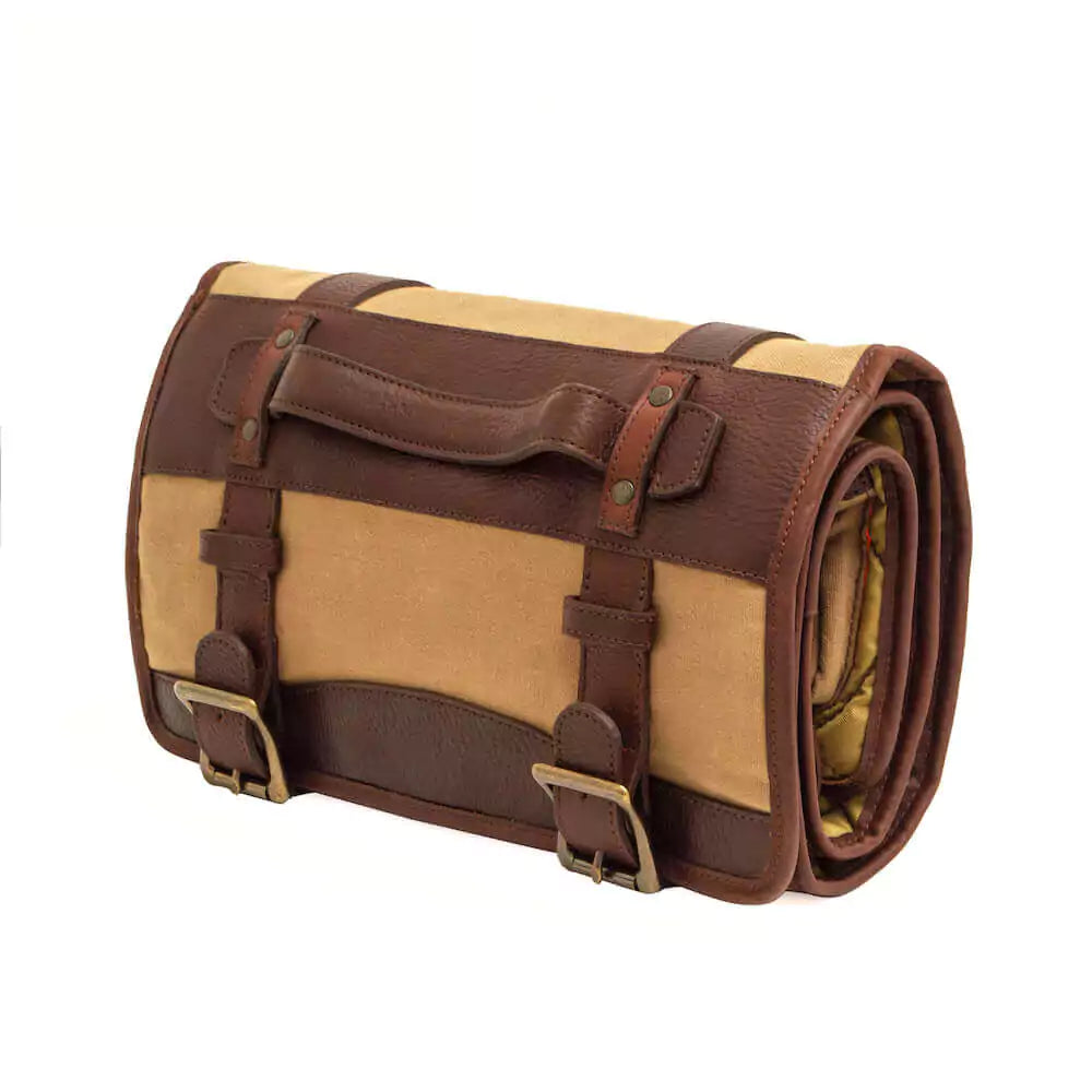 White Wing Waxed Canvas Heritage Gun Mat > Hunting & Outdoor > Waxed Canvas-Smoke-Brown-Mission Mercantile Leather Goods