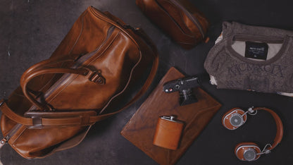 Benjamin Leather Duffle BagBags > Duffle Bag > LeatherHickoryMission Mercantile Leather Goods