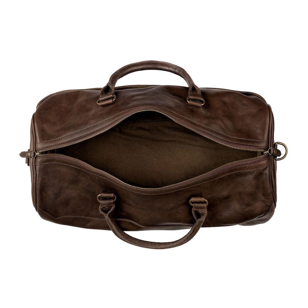 Benjamin Leather Duffle BagBags > Duffle Bag > LeatherWalnutMission Mercantile Leather Goods