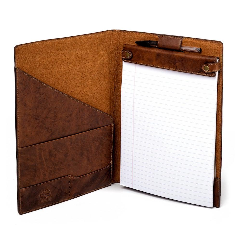 Benjamin Leather PadfolioAccessories > Office & Tech > LeatherHickoryMission Mercantile Leather Goods