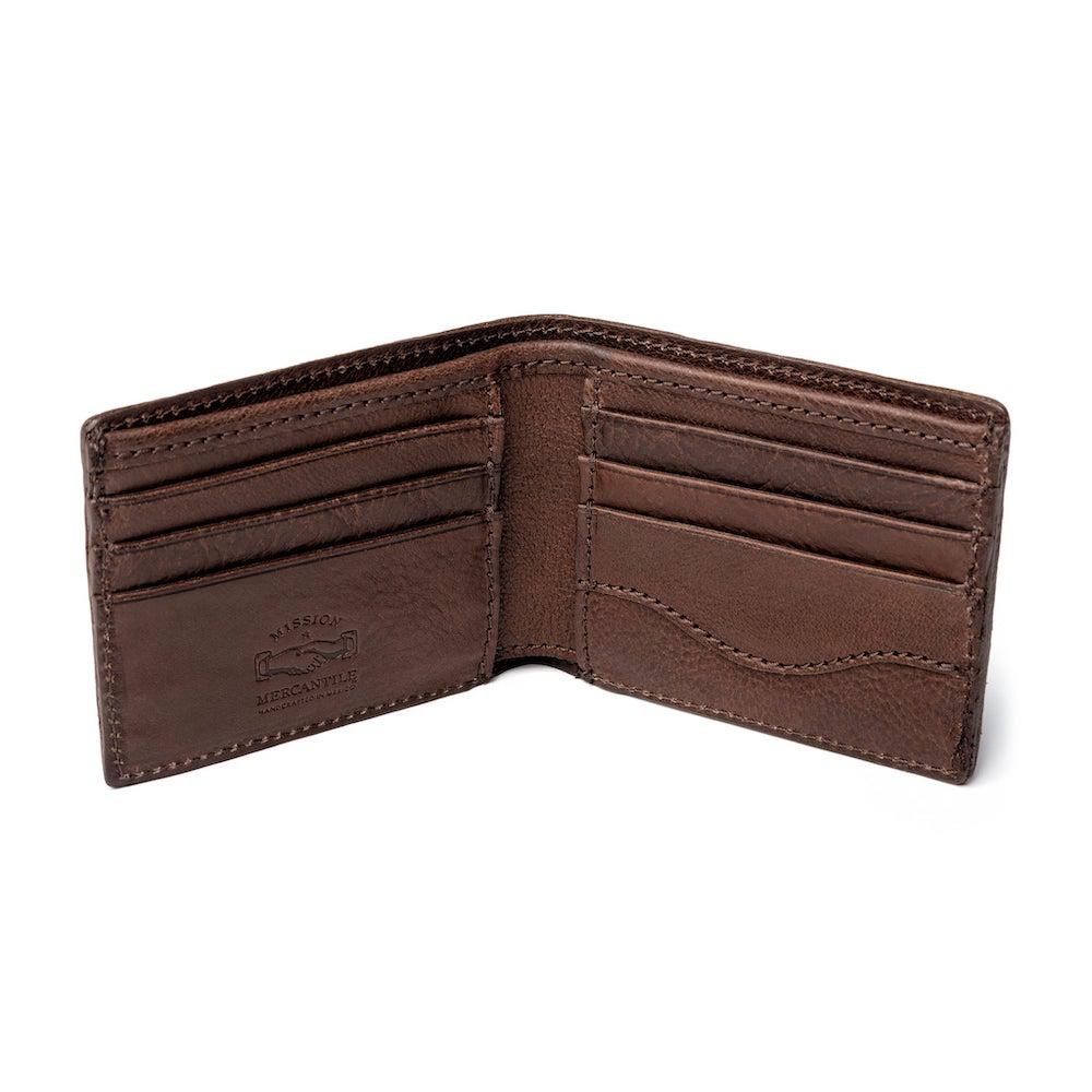 Campaign Leather Bifold Wallet-Accessories > Wallet > Leather-Smoke-None-Mission Mercantile Leather Goods