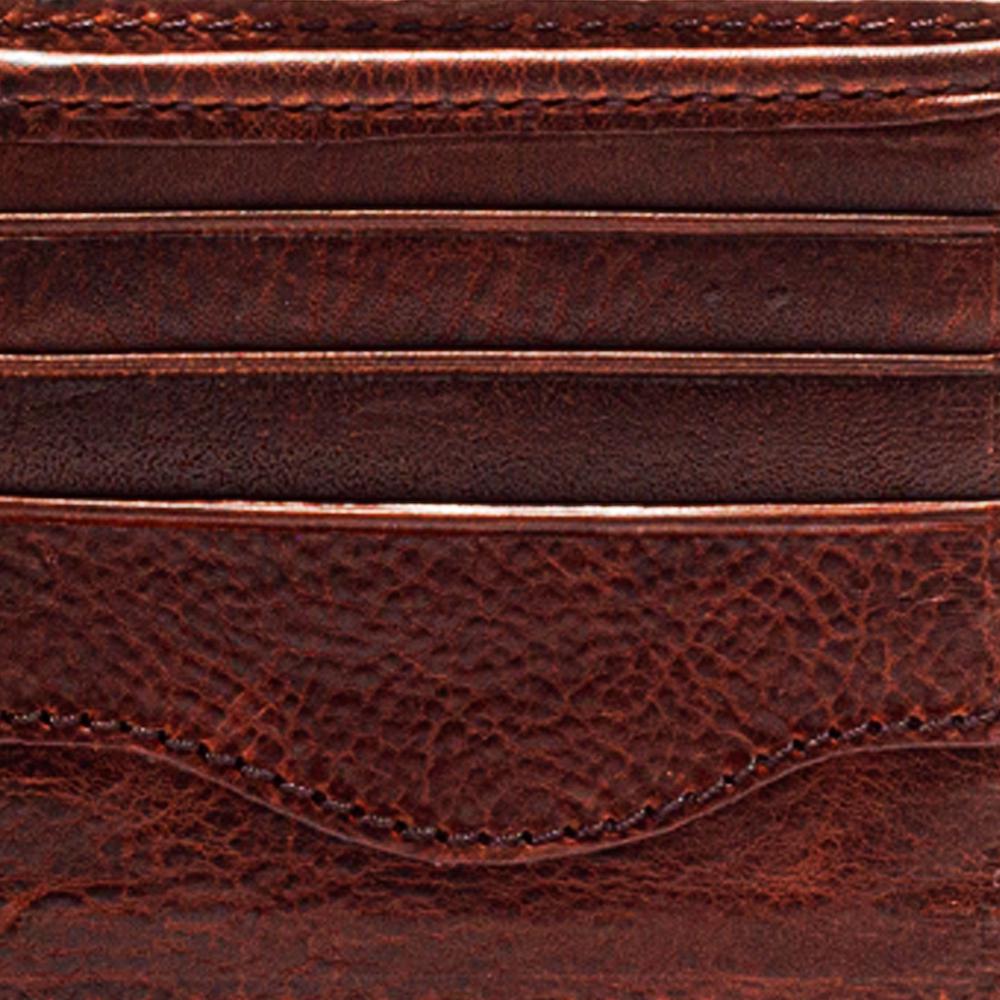 Campaign Leather Bifold Wallet-Accessories > Wallet > Leather-Whiskey-None-Mission Mercantile Leather Goods