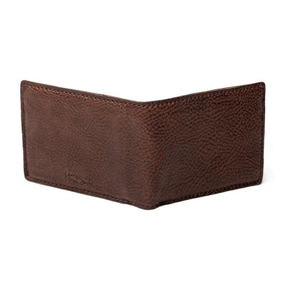 Campaign Leather Bifold Wallet-Accessories > Wallet > Leather-Smoke-None-Mission Mercantile Leather Goods