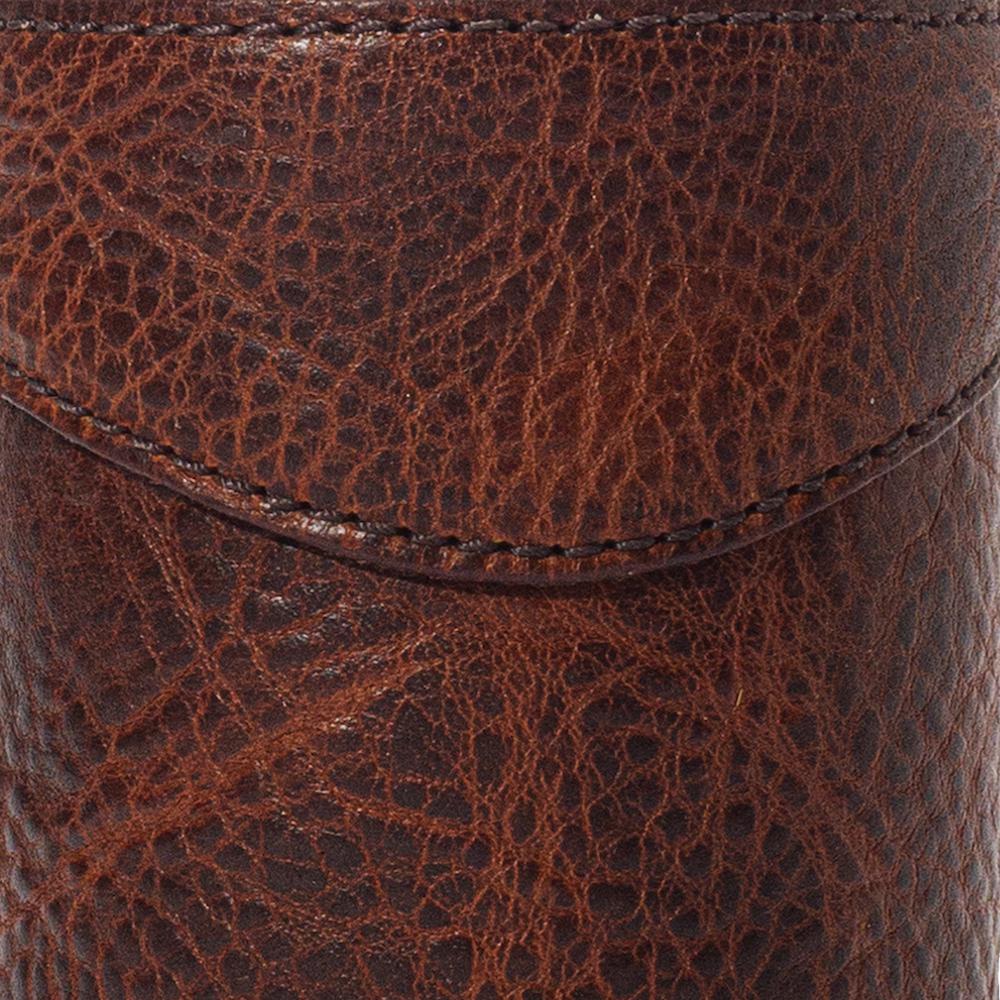 Campaign Leather Bottle Koozie-Accessories > Beverage Carriers & Coolers > Leather-Whiskey-None-Mission Mercantile Leather Goods
