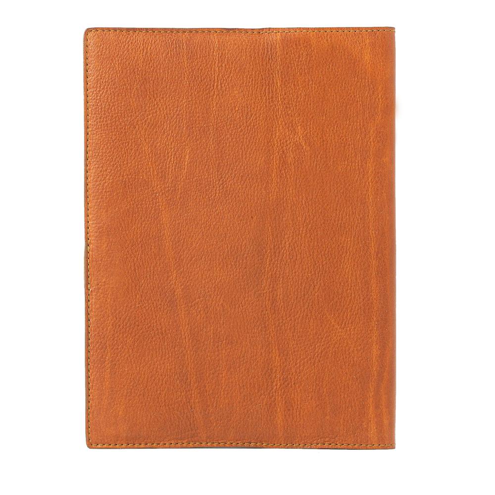 Campaign Leather Journal Cover-Accessories > Office & Tech > Leather-Maple-Mission Mercantile Leather Goods