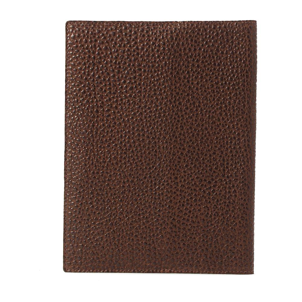 Campaign Leather Journal Cover-Accessories > Office & Tech > Leather-Espresso-None-Mission Mercantile Leather Goods