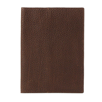 Campaign Leather Journal Cover-Accessories > Office & Tech > Leather-Espresso-None-Mission Mercantile Leather Goods