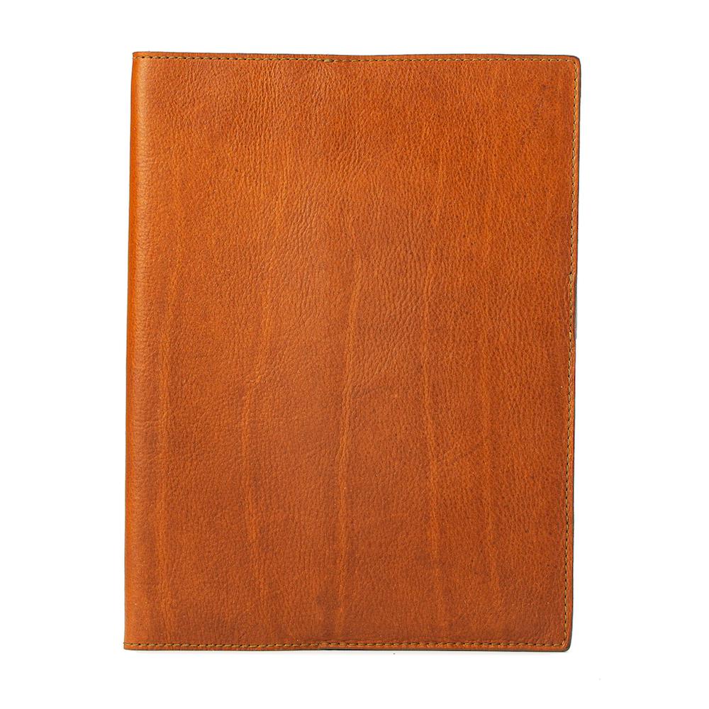 Campaign Leather Journal Cover-Accessories > Office & Tech > Leather-Maple-Mission Mercantile Leather Goods