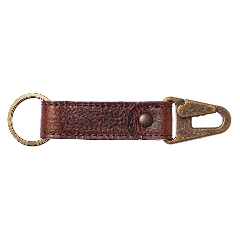 Campaign Leather Key Keeper-Accessories > Keychain > Leather-Whiskey-Mission Mercantile Leather Goods
