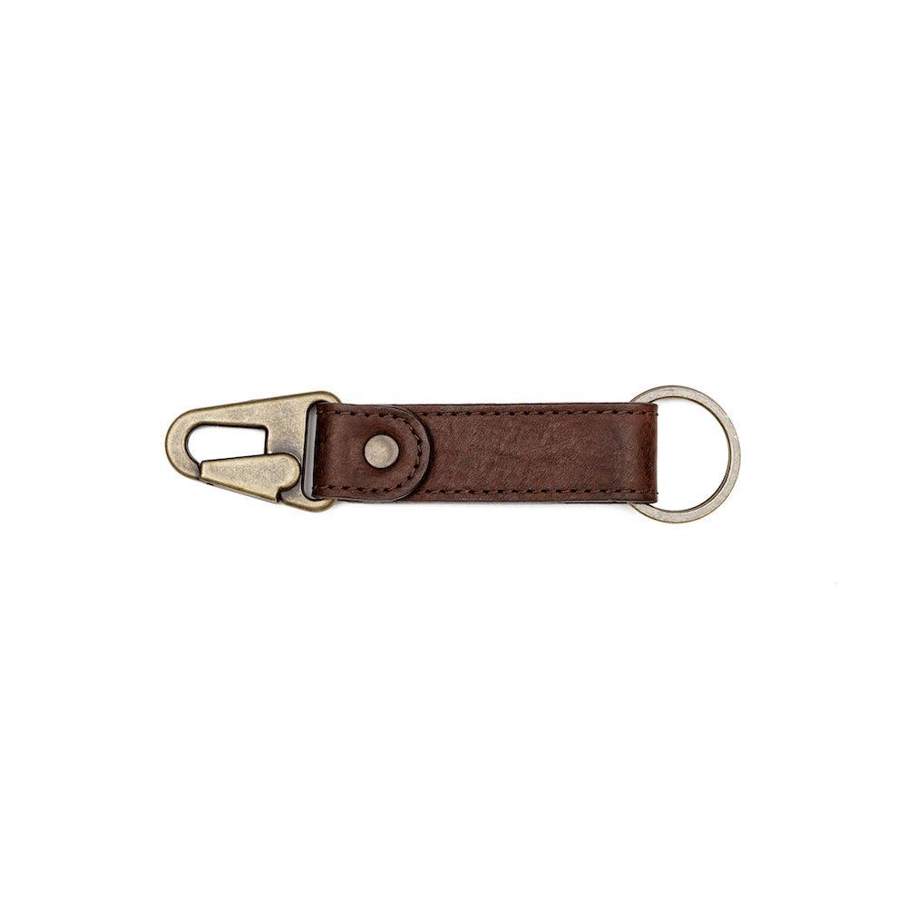 Campaign Leather Key Keeper-Accessories > Keychain > Leather-Smoke-Mission Mercantile Leather Goods