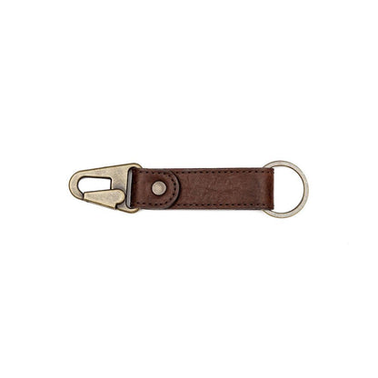 Campaign Leather Key Keeper-Accessories > Keychain > Leather-Smoke-Mission Mercantile Leather Goods