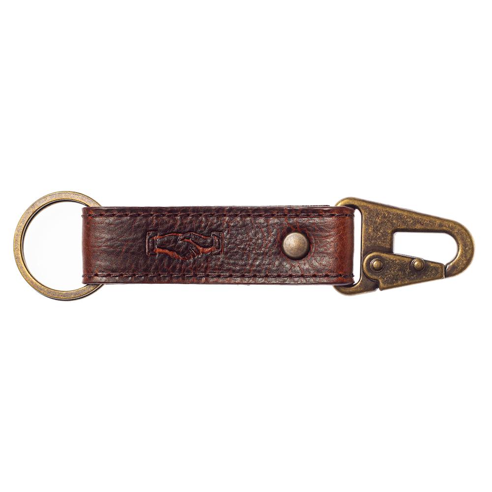 Campaign Leather Key Keeper-Accessories > Keychain > Leather-Whiskey-Mission Mercantile Leather Goods