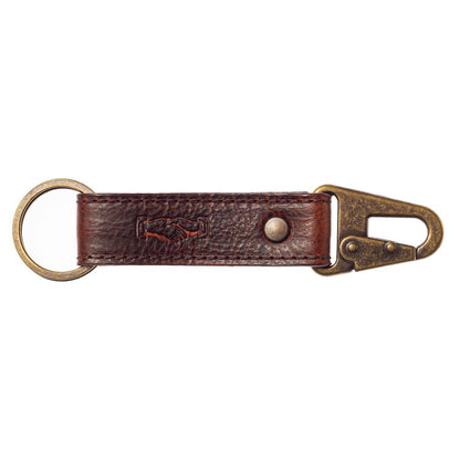 Campaign Leather Key Keeper-Accessories > Keychain > Leather-Whiskey-Mission Mercantile Leather Goods