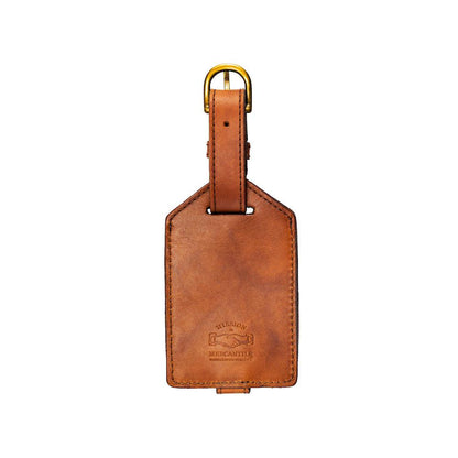 Campaign Leather Luggage Tag-Accessories > Luggage > Leather-Hickory-Mission Mercantile Leather Goods
