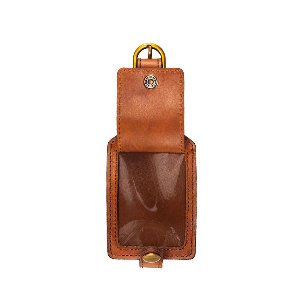 Campaign Leather Luggage Tag-Accessories > Luggage > Leather-Hickory-Mission Mercantile Leather Goods