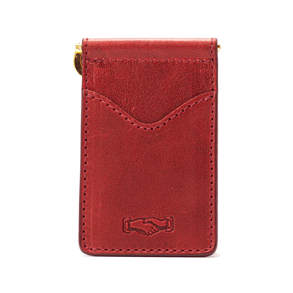 Campaign Leather Small Wallet-Accessories > Wallet > Leather-Oxblood-None-Mission Mercantile Leather Goods