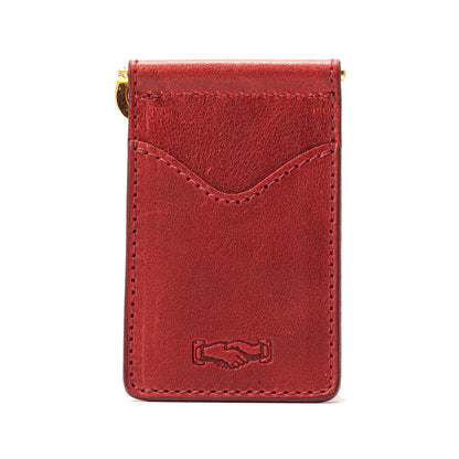 Campaign Leather Small Wallet-Accessories > Wallet > Leather-Oxblood-None-Mission Mercantile Leather Goods