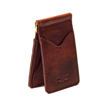 Campaign Leather Small Wallet-Accessories > Wallet > Leather-Whiskey-None-Mission Mercantile Leather Goods