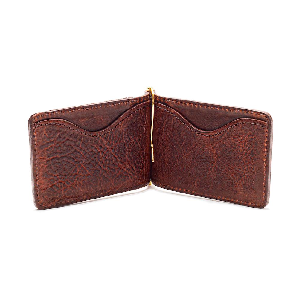 Campaign Leather Small Wallet-Accessories > Wallet > Leather-Whiskey-None-Mission Mercantile Leather Goods