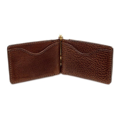 Campaign Leather Small Wallet-Accessories > Wallet > Leather-Vintage Camo-Mission Mercantile Leather Goods