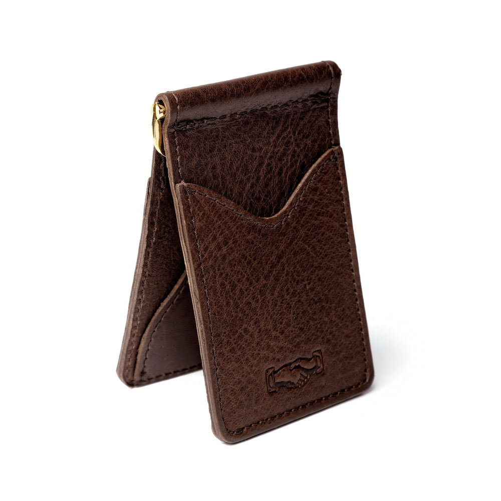 Campaign Leather Small Wallet-Accessories > Wallet > Leather-Smoke-None-Mission Mercantile Leather Goods