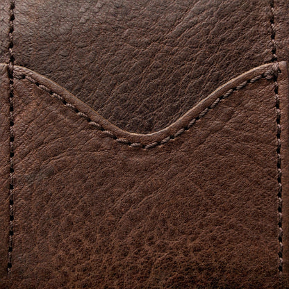 Campaign Leather Small Wallet-Accessories > Wallet > Leather-Smoke-None-Mission Mercantile Leather Goods