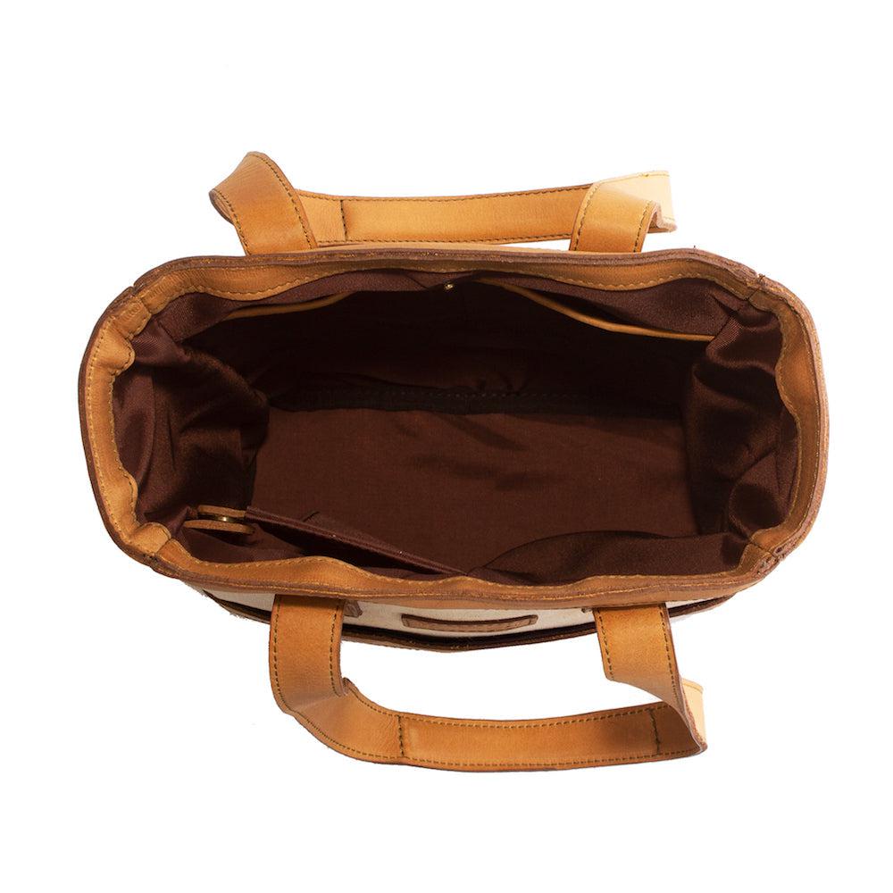 Campaign Waxed Canvas Two Bottle Wine Tote-Accessories > Beverage Carriers & Coolers > Leather-Saddle-Sand-Mission Mercantile Leather Goods