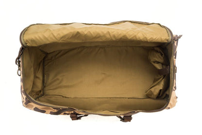 Campaign Waxed Canvas X-Large Duffle Bag-Bags > Duffle Bag > Waxed Canvas-Campaign-Smoke-Vintage Camo-Mission Mercantile Leather Goods