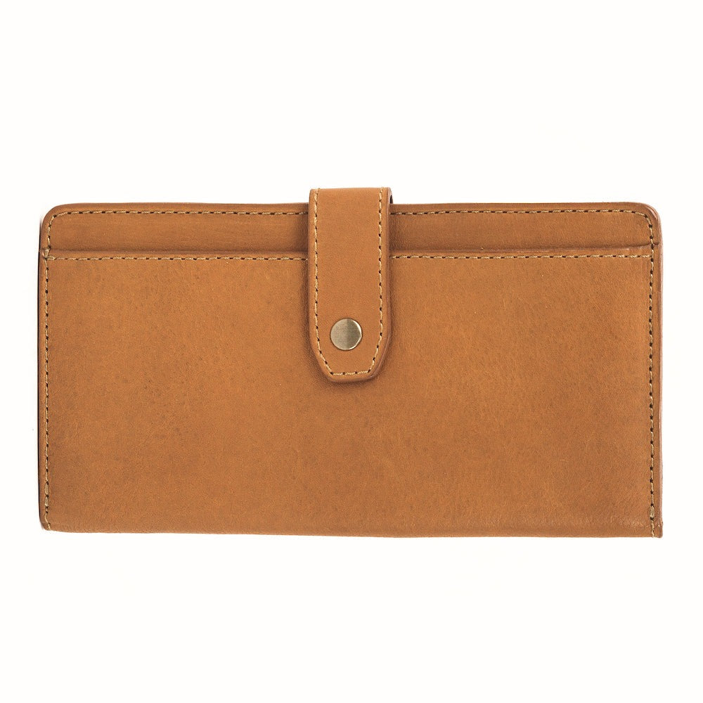 Ellington Leather Eleanor Wallet-Bags > Handbag > Leather-Mission Mercantile-Maple-Mission Mercantile Leather Goods