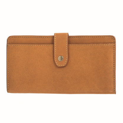 Ellington Leather Eleanor Wallet-Bags > Handbag > Leather-Mission Mercantile-Maple-Mission Mercantile Leather Goods