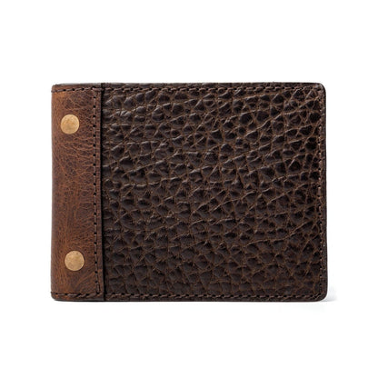 Theodore Leather Bifold Wallet-Accessories > Wallet > Leather-Espresso-Mission Mercantile Leather Goods