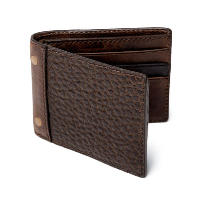 Theodore Leather Bifold Wallet-Accessories > Wallet > Leather-Espresso-Mission Mercantile Leather Goods