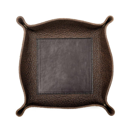 Theodore Leather Desk Caddy-Accessories > Office & Tech > Leather-Espresso-Mission Mercantile Leather Goods