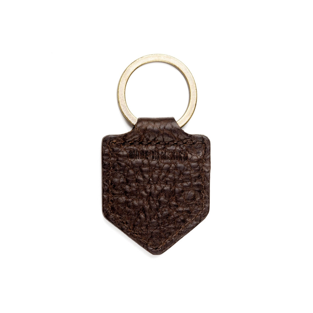 Theodore Leather Keyring-Accessories > Keychain > Leather-Espresso-Mission Mercantile Leather Goods