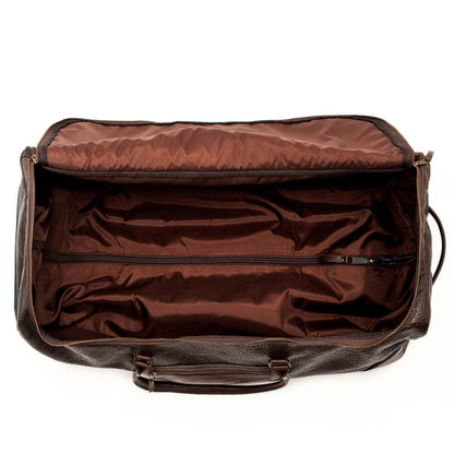 Theodore Leather Large Roller Duffle Bag-Bags > Duffle Bag > Leather-Mission Mercantile-Espresso-Mission Mercantile Leather Goods