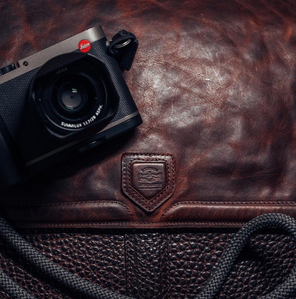 Theodore Leather Messenger-Bags > Messenger > Leather-Espresso-Mission Mercantile Leather Goods